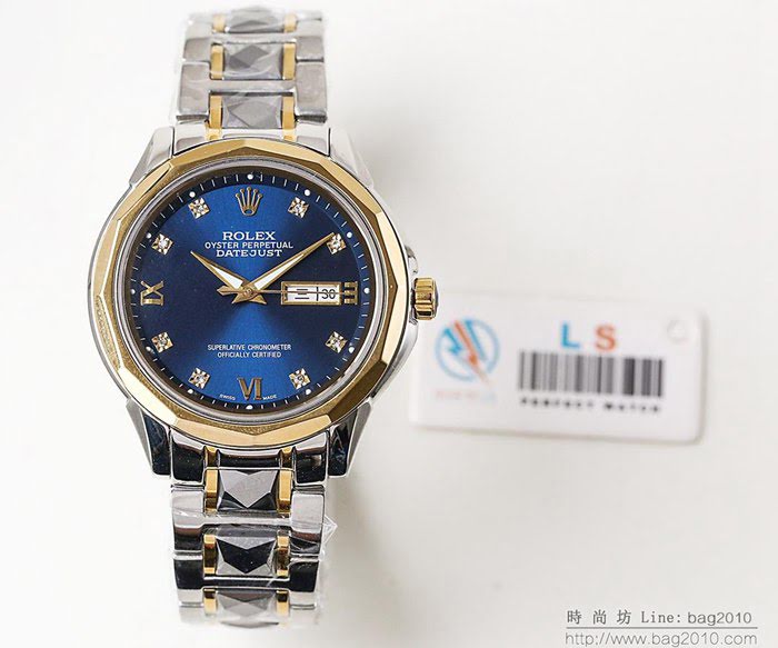 ROLEX勞力士 新款鎢鋼 Rolex情侶款 2019夏季熱浪勁推 進口雙曆機芯 高檔情侶表  wssb5196